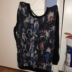 Evan Peters long sleeve shirt